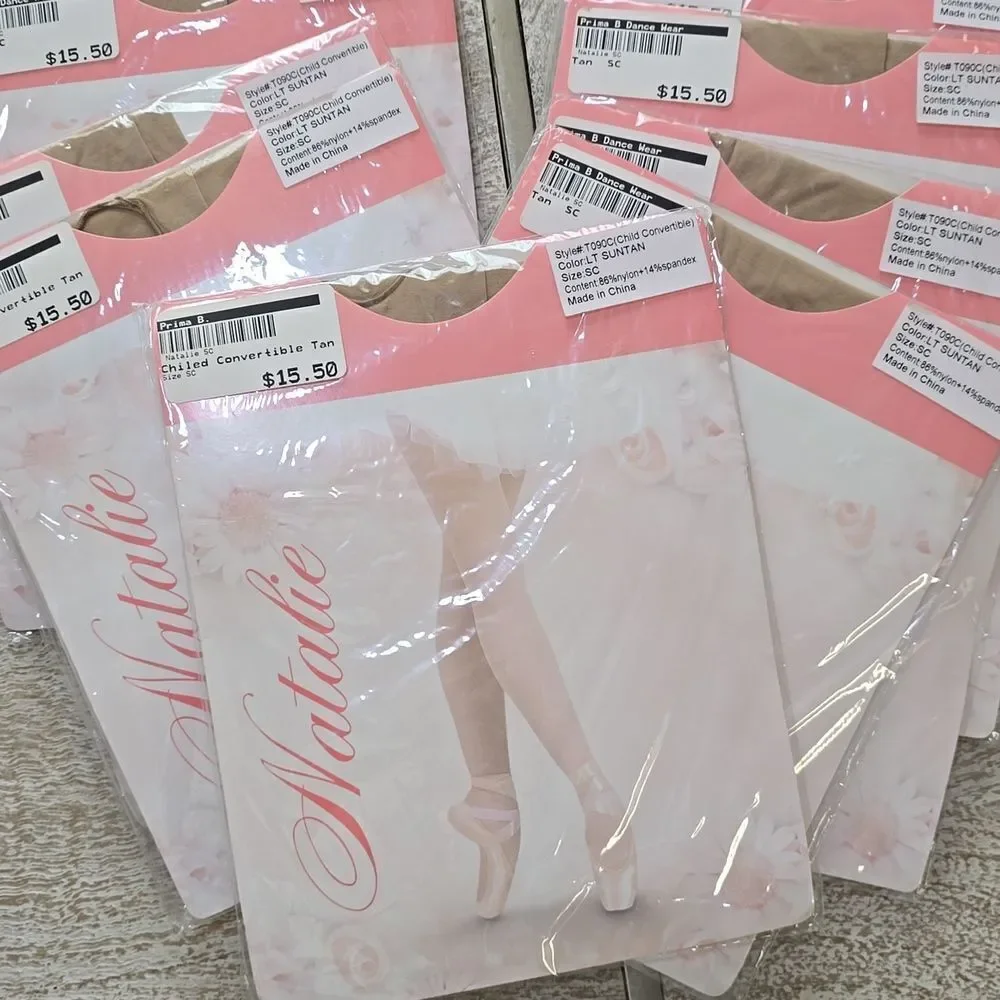 Natalie Kids Convertible Ballet Dance Tights